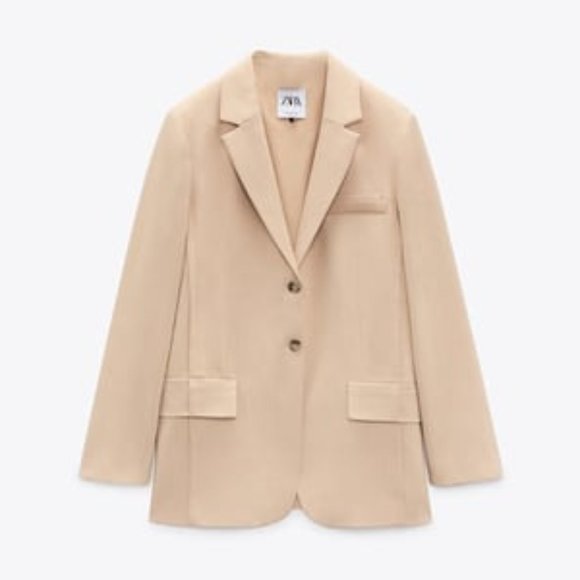 Zara Straight Cut Blazer (Small) - Picture 1 of 2